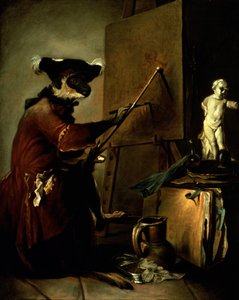 O Pintor Macaco, 1740